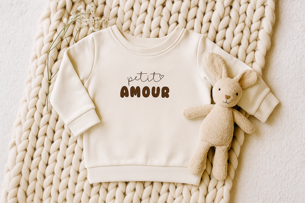 Pullover Baby Kinder | petit amour | mit Bio-Baumwolle in Zertifizierung