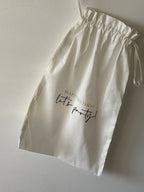 Geschenkbeutel Bio-Baumwolle | Happy Birthday let's party