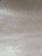 Fensterbild wiederverwendbar Winter | Set Tannenbaum Schneeflocken | Sticker Aufkleber Fenstersticker Fensteraufkleber