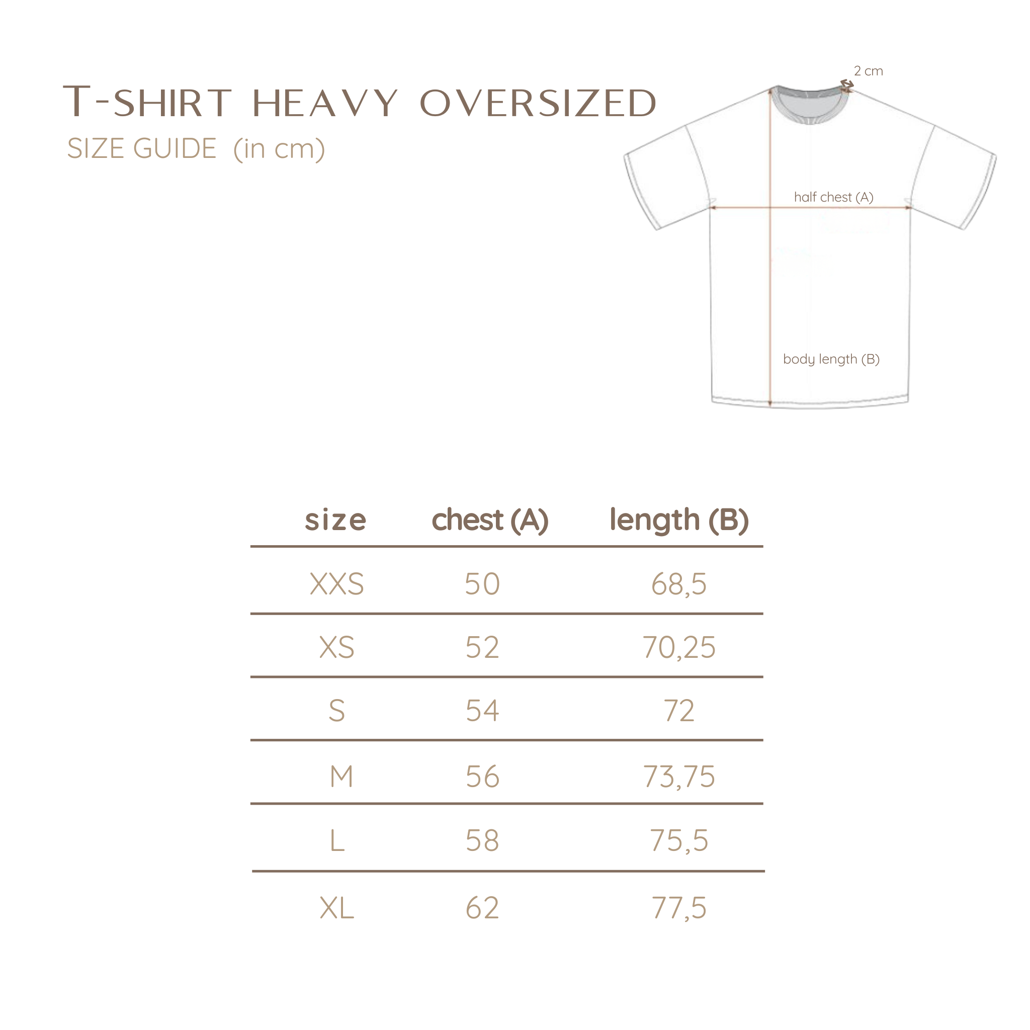 heavy oversize T-Shirt – late but worth it | Bio-Baumwolle