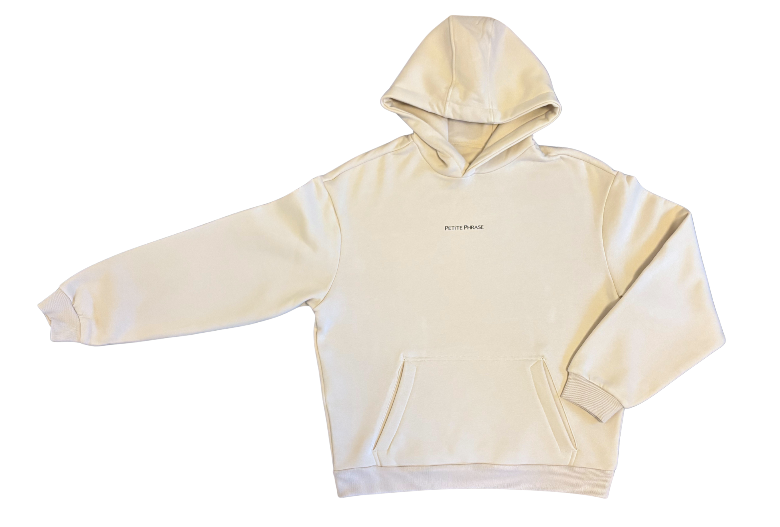 Heavy Oversize Hoodie Sand | Élégant Toujours | mit Bio-Baumwolle