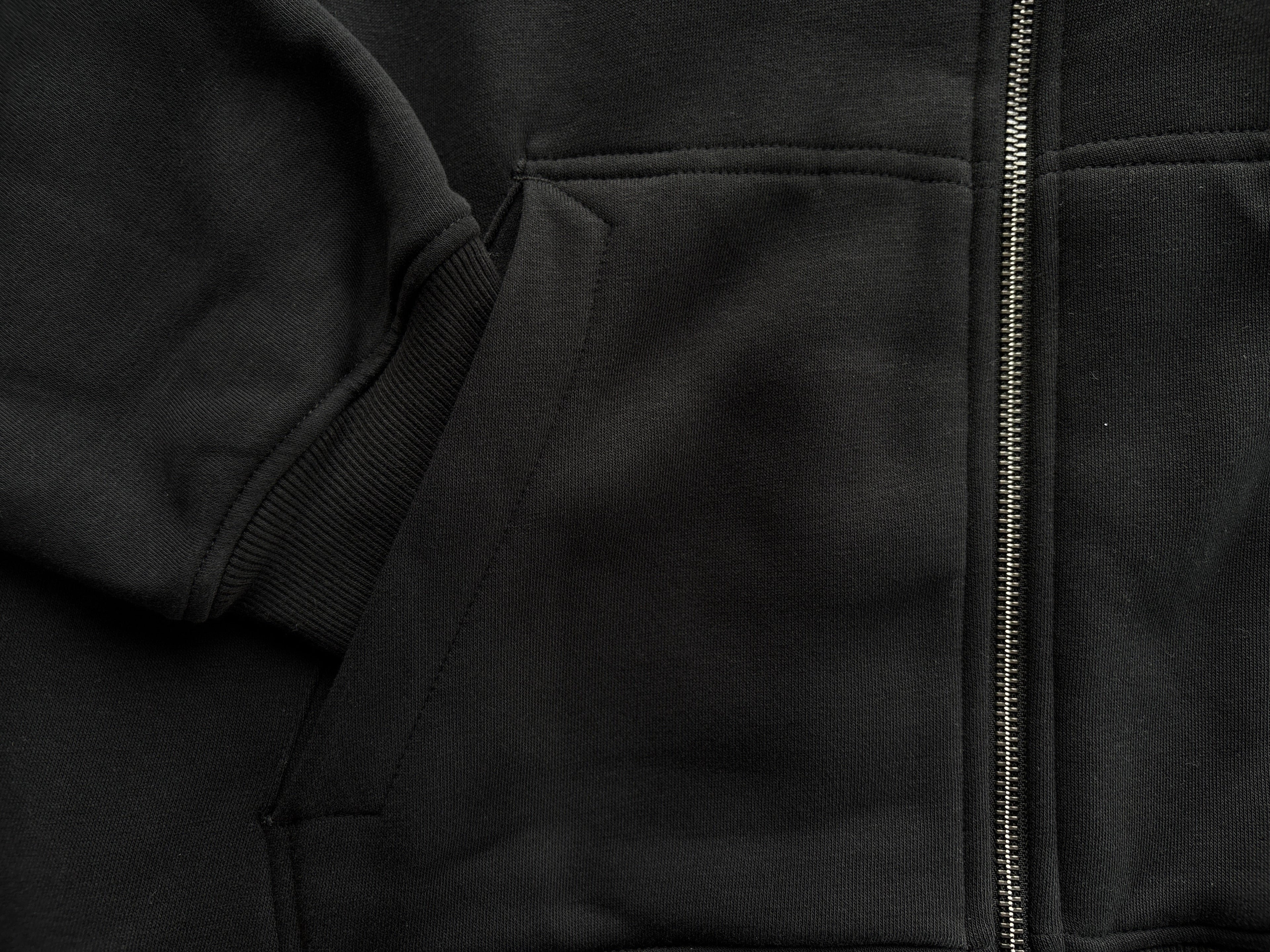 Heavy Oversize Zip-Hoodie Unisex | Late but worth it | mit Bio-Baumwolle