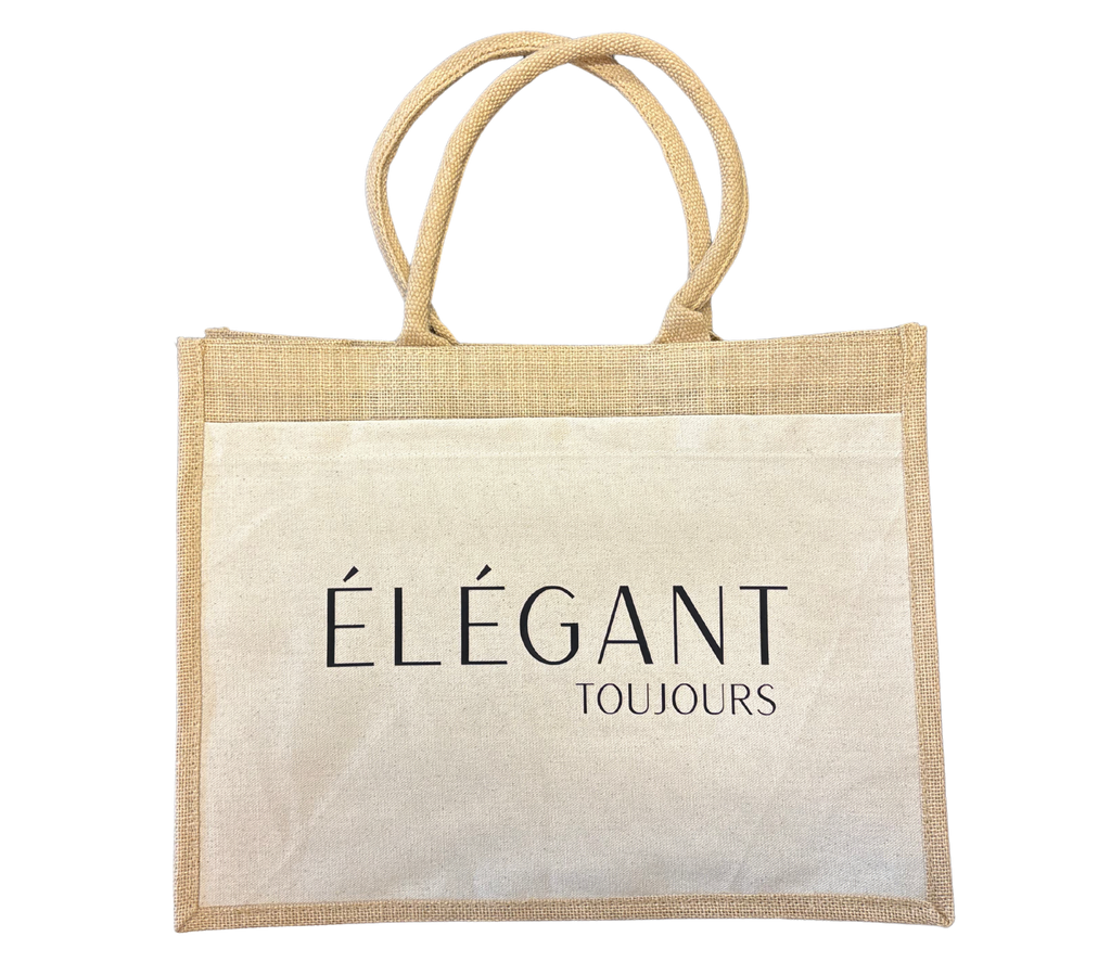 Jute Shopper – „élégant toujours“