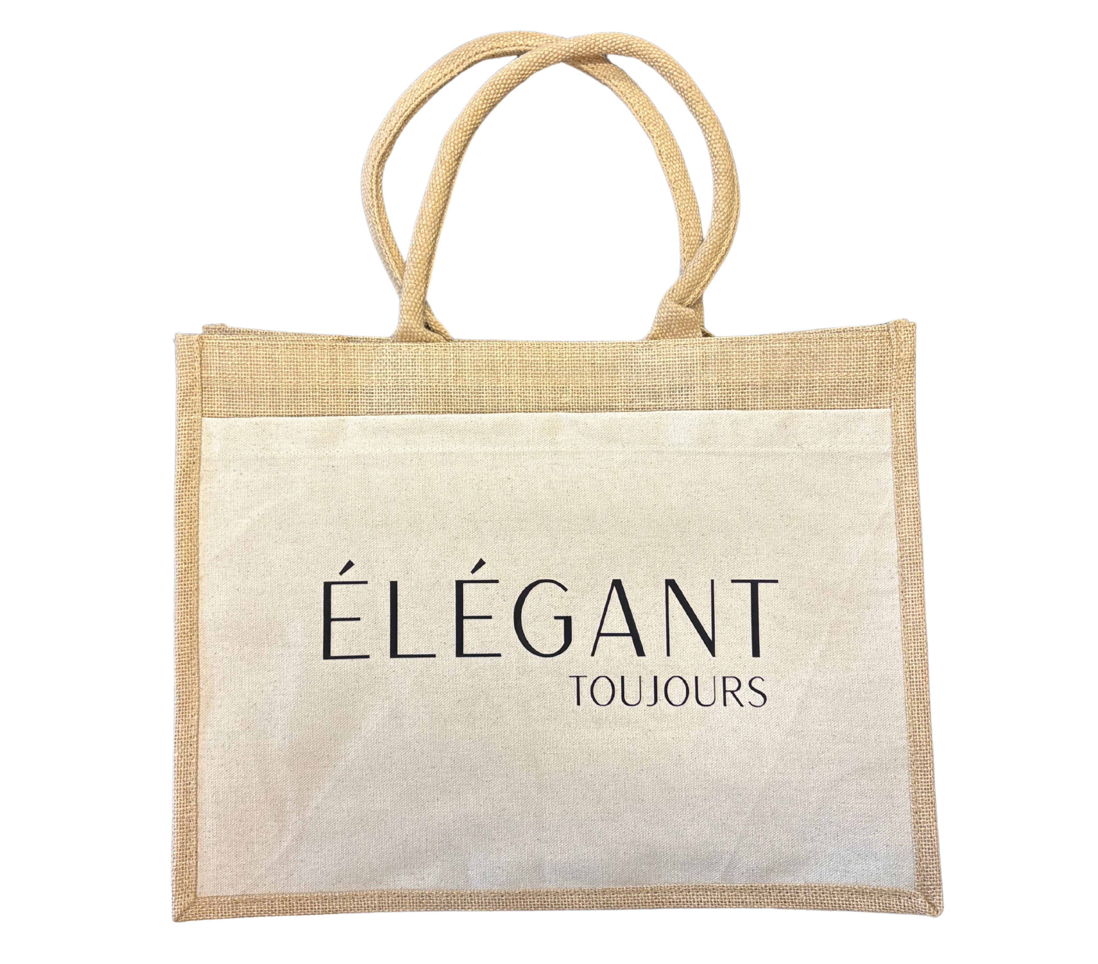 Jute Shopper – „élégant toujours“