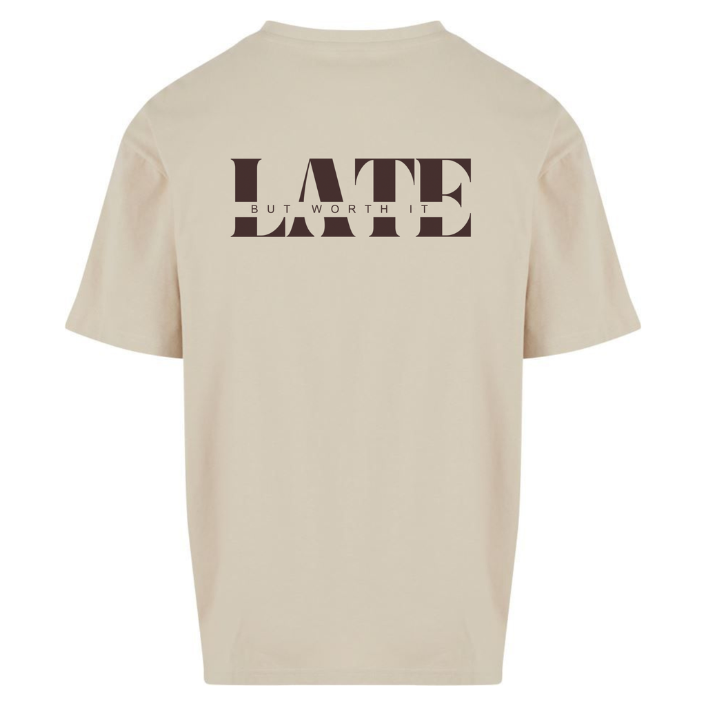 heavy oversize T-Shirt – late but worth it | Bio-Baumwolle