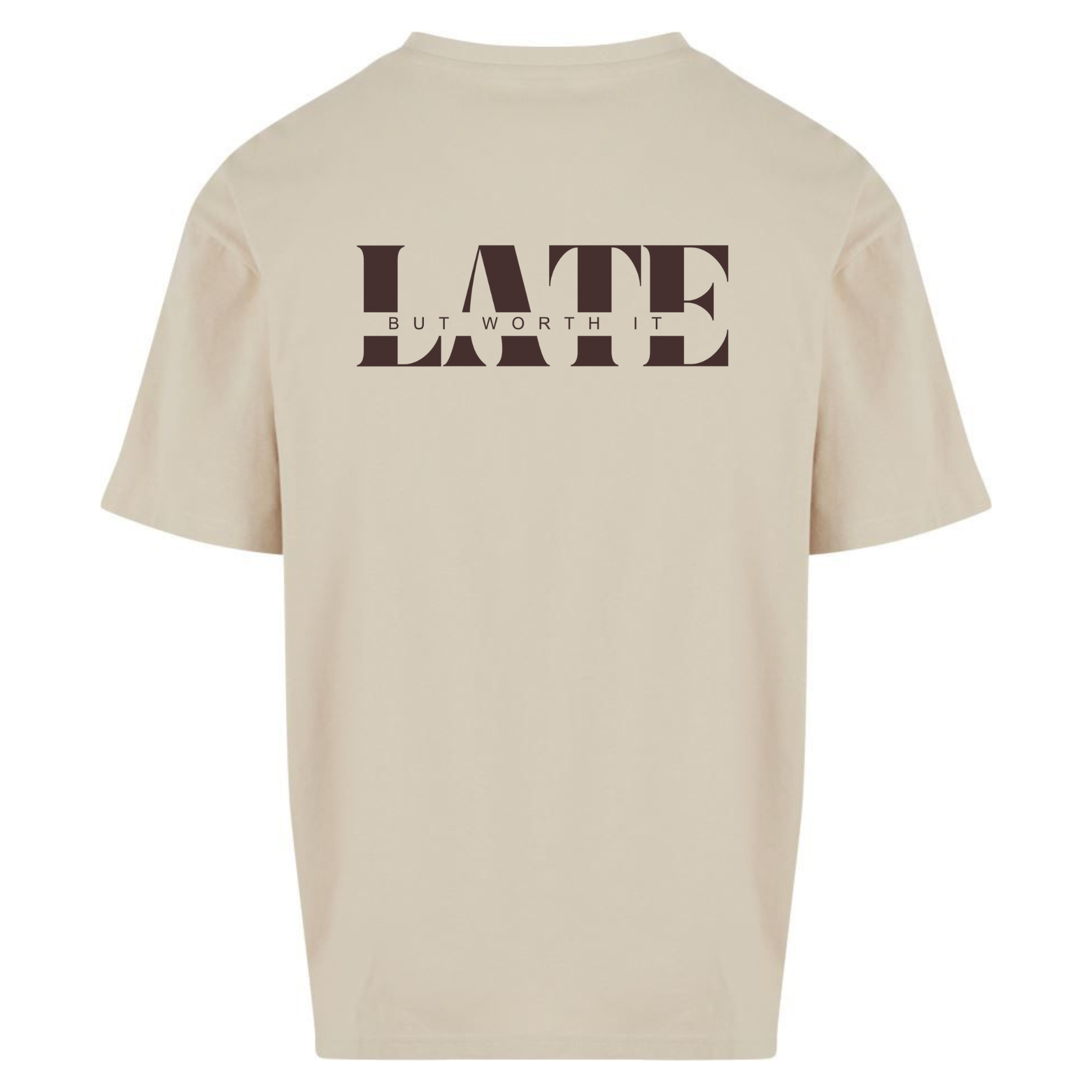 heavy oversize T-Shirt – late but worth it | Bio-Baumwolle