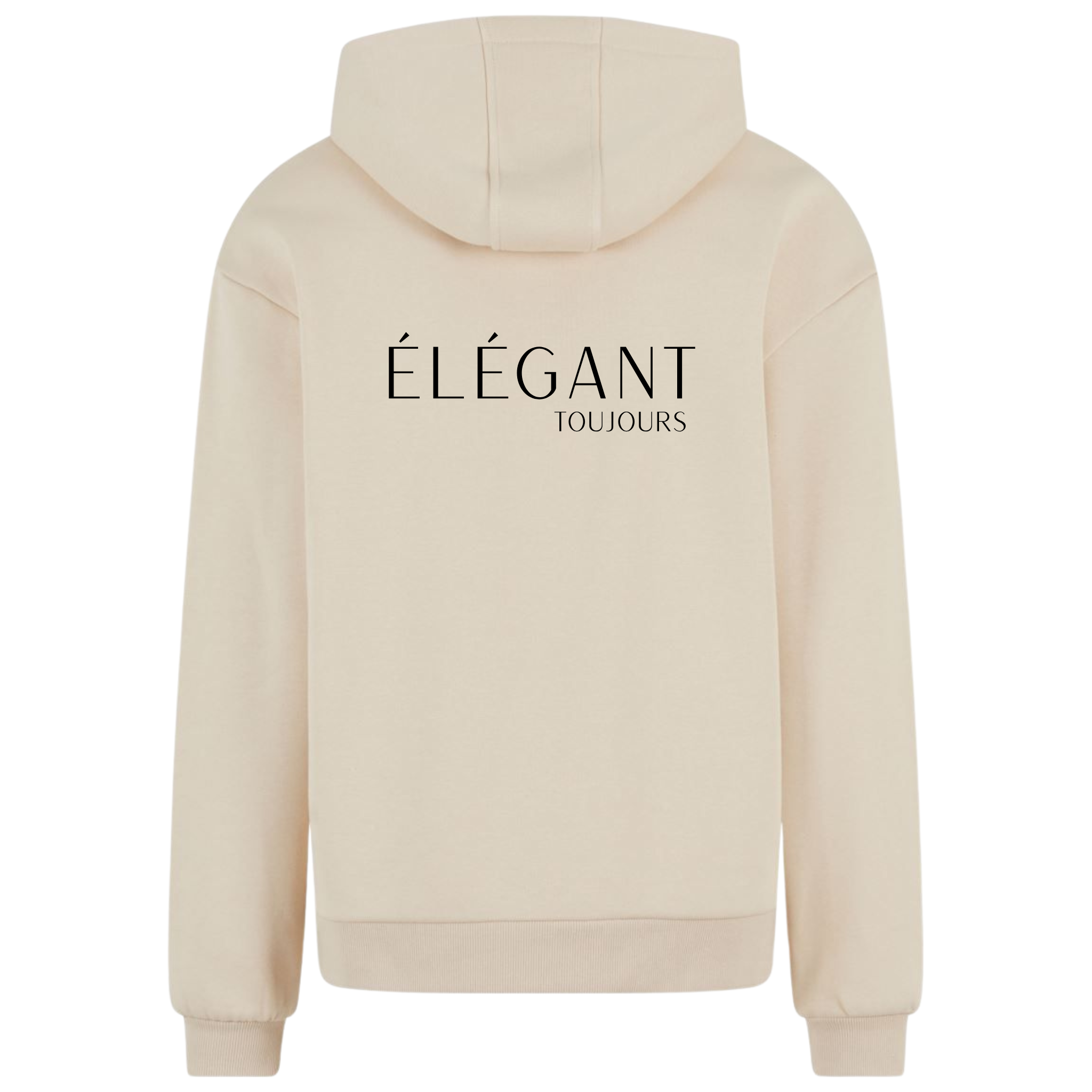 Heavy Oversize Hoodie Sand | Élégant Toujours | mit Bio-Baumwolle