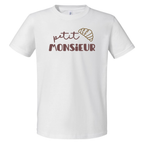 Kinder T-Shirt | Petit monsieur | Bio-Baumwolle