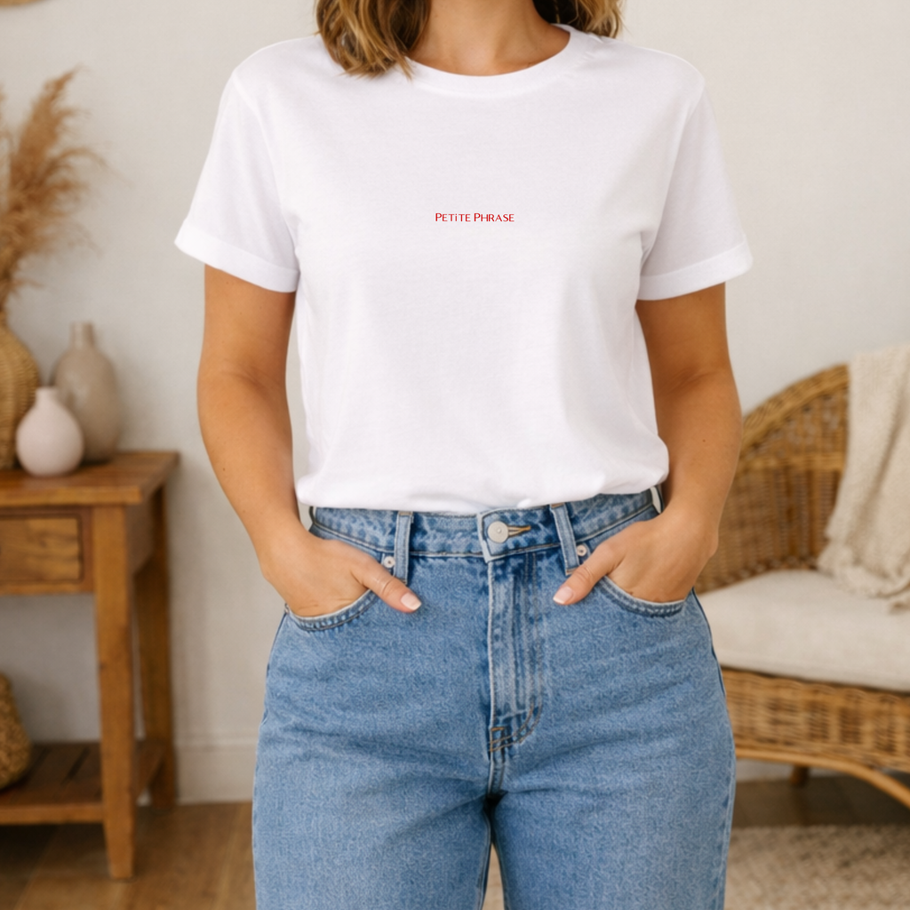 Women heavy Crop T-shirt | l‘amour toujours | Bio-Baumwolle in Zertifizierung
