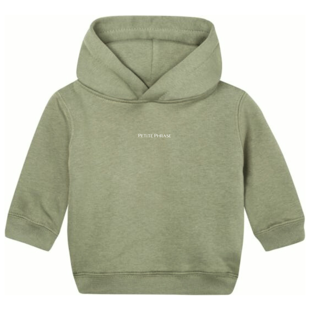 Baby Hoodie | NVRMND – je le fais tout seul | mit Bio-Baumwolle in Zertifizierung