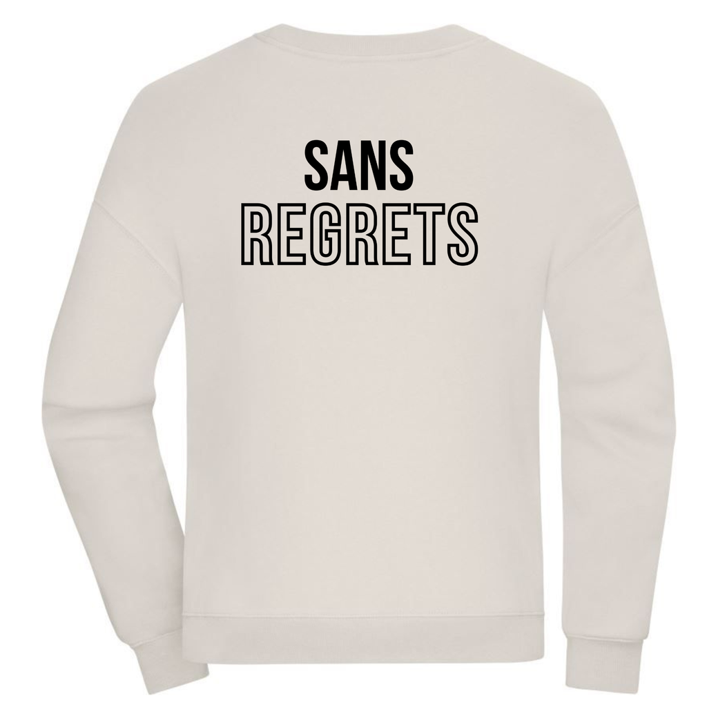 Heavy oversize Sweater Men | Sans regrets | mit Bio-Baumwolle
