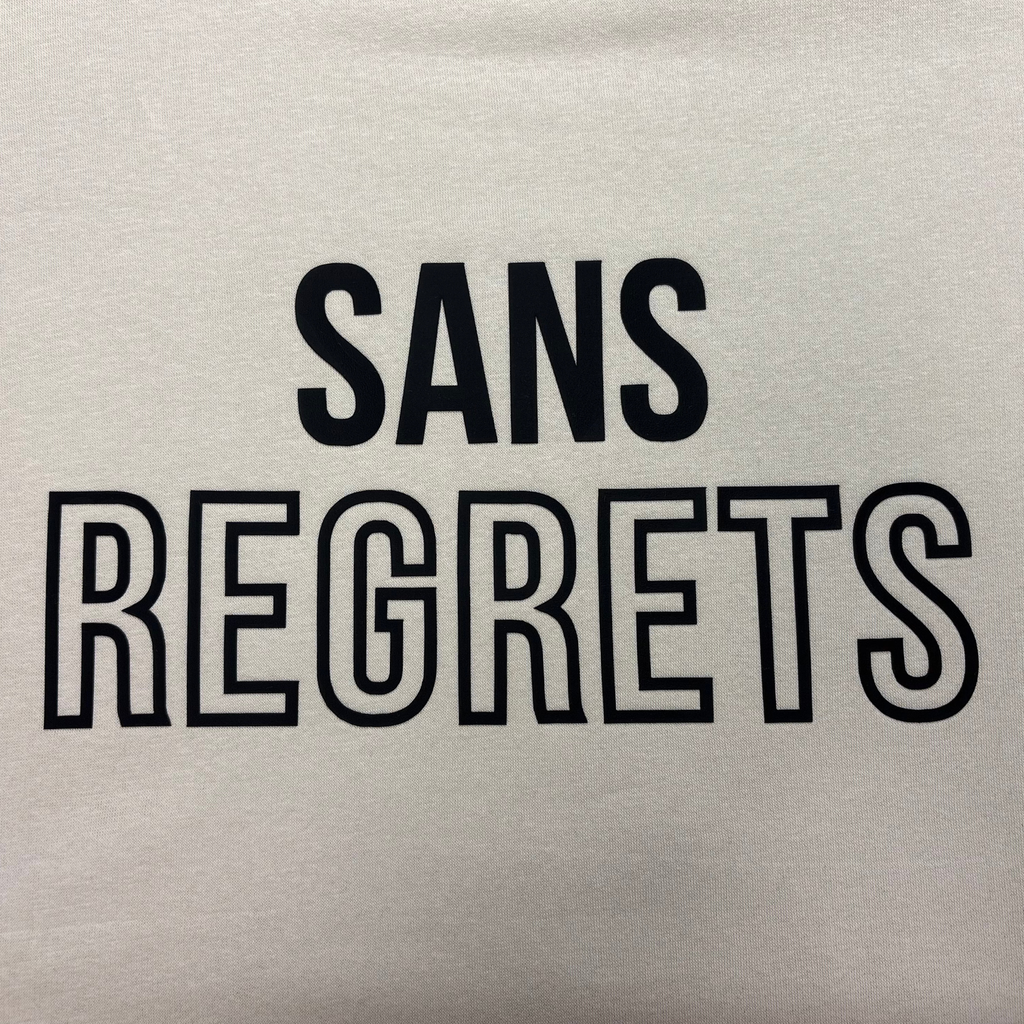 Heavy oversize Sweater Men | Sans regrets | mit Bio-Baumwolle