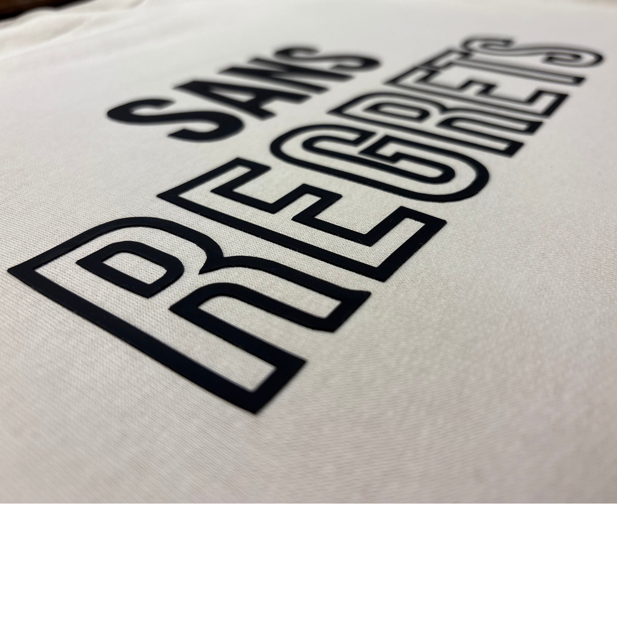 Heavy oversize Sweater Men | Sans regrets | mit Bio-Baumwolle