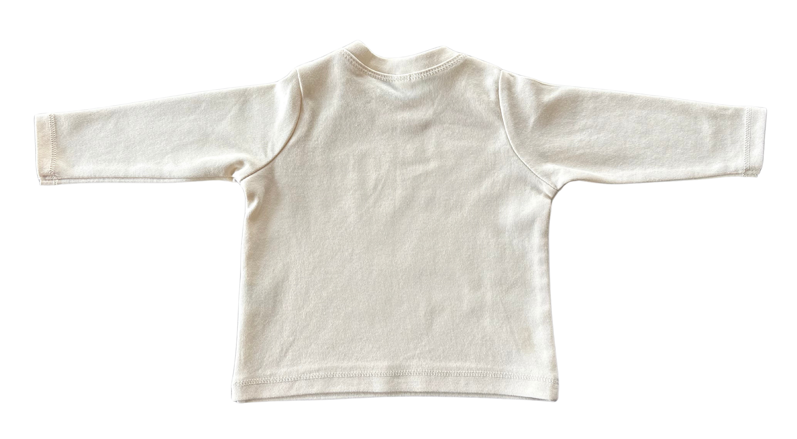 Mini Longsleeve – „petit Monsieur“ | Bio-Baumwolle