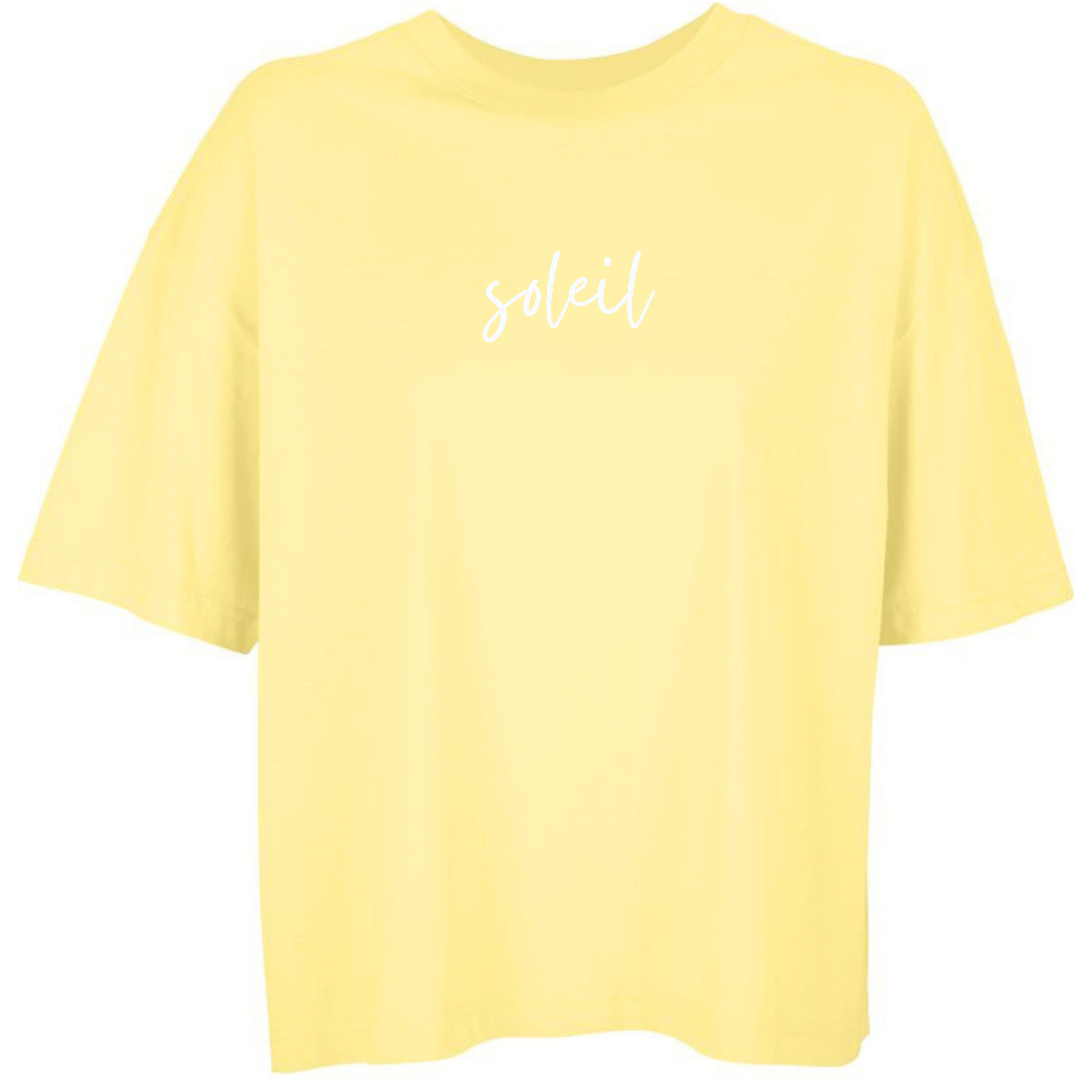 Women Boxy T-shirt | Soleil | Bio-Baumwolle